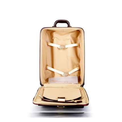 Brangio Glossy Striped Trolley Bag
