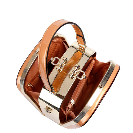 Starz Art Retro Cubico Unique Top Handle Bag