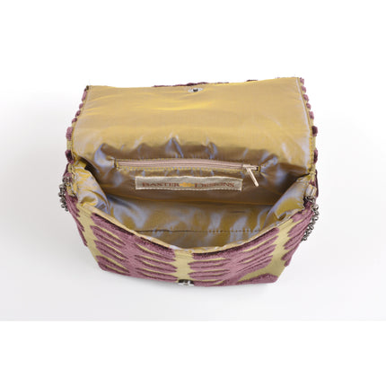 Totem Green Square Clutch