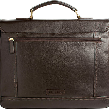 Hunter 15" Laptop Compatible Leather Briefcase
