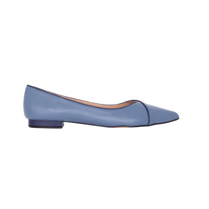 Ariri Black Leather Ballerinas – Comfort Flat