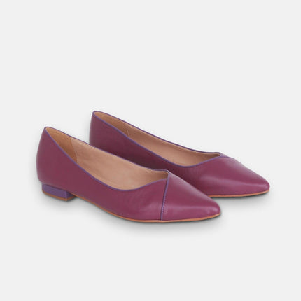 Ariri Black Leather Ballerinas – Comfort Flat