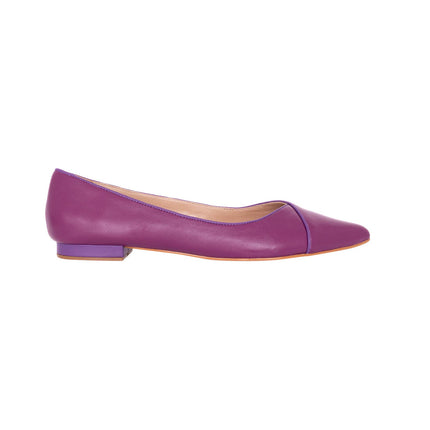 Ariri Black Leather Ballerinas – Comfort Flat