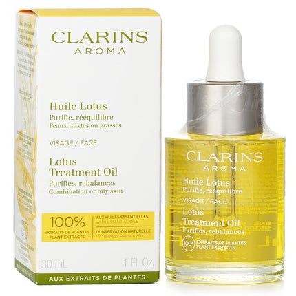 CLARINS - Face Treatment Oil - Lotus (For Oily or Combination Skin)