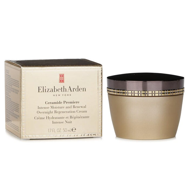 ELIZABETH ARDEN - Ceramide Premiere Intense Moisture and Renewal Overnight Regeneration Cream
