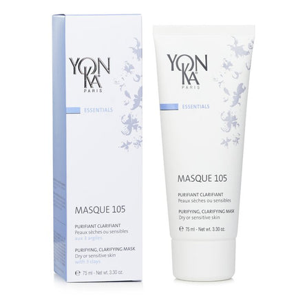 YONKA - Essentials Masque 105 - Purifying Clarifying Mask (Dry or Sensitive Skin)