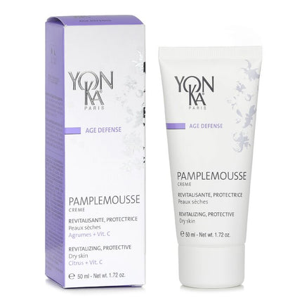 YONKA - Age Defense Pamplemousse Creme - Revitalizing, Protective (Dry Skin)