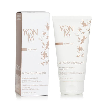 YONKA - Solar Care Lait Auto-Bronzant - Hydrating, Nourishing Self-Tanning Milk With DHA & Fruit Extracts - Face & Body