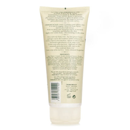 DURANCE - Super Nourishing Body Cream With Olive Leaf Extract