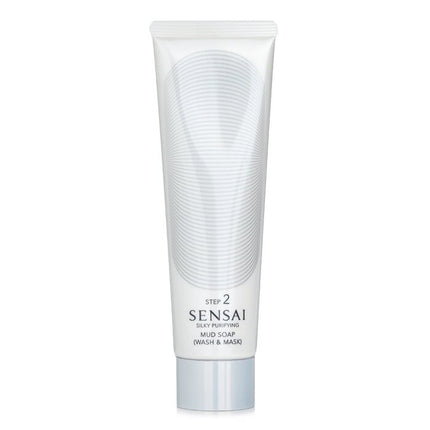 KANEBO - Sensai Silky Purifying Mud Soap - Wash & Mask (New Packaging)