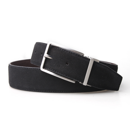 Miles Reversible Suede Leather 3.5 CM Belt