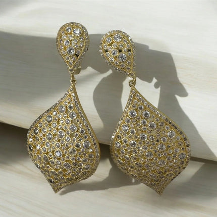 Arabian Nights Earrings Gold