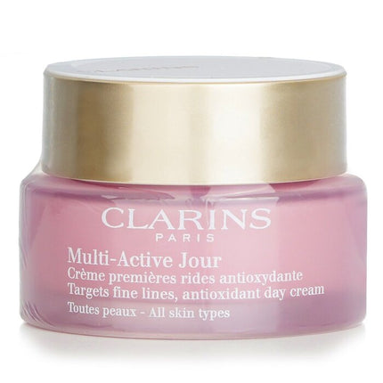 CLARINS - Multi-Active Day Targets Fine Lines Antioxidant Day Cream - For All Skin Types(Random Packaging)