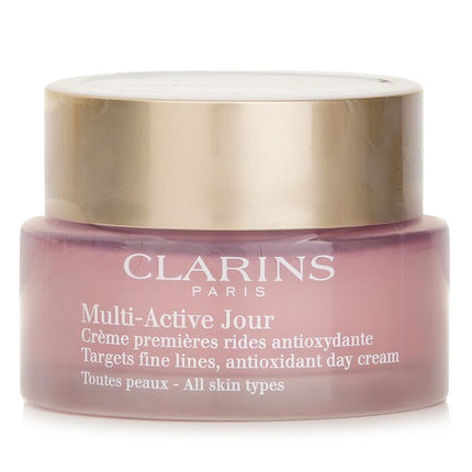 CLARINS - Multi-Active Day Targets Fine Lines Antioxidant Day Cream - For All Skin Types(Random Packaging)