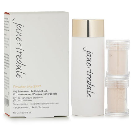 JANE IREDALE - Powder Me Refillable Brush (1x Brush, 2x Refills) 2x2.5g/0.09oz