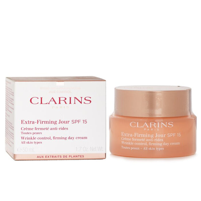 CLARINS - Extra-Firming Jour Wrinkle Control, Firming Day Cream SPF 15 - All Skin Types
