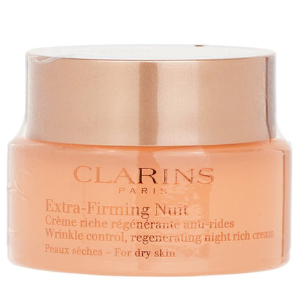 CLARINS - Extra-Firming Nuit Wrinkle Control, Regenerating Night Rich Cream - For Dry Skin
