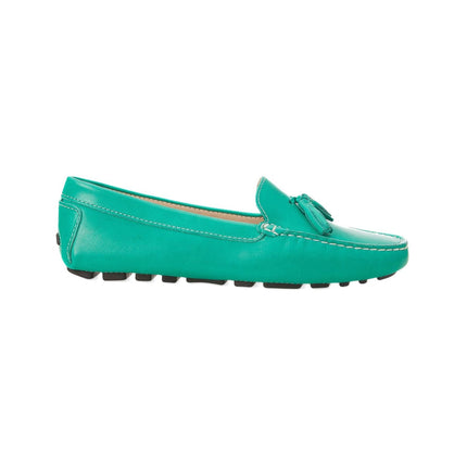Caviúna Caramel Calf Leather Tassel Loafers – Flat