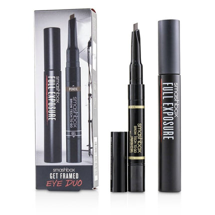 SMASHBOX - Get Framed Eye Duo Set : ( 1x Full Exposure Mascara, 1x Brow Tech to Go)