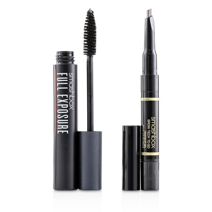 SMASHBOX - Get Framed Eye Duo Set : ( 1x Full Exposure Mascara, 1x Brow Tech to Go)