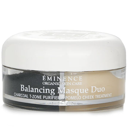 EMINENCE - Balancing Masque Duo: Charcoal T-Zone Purifier & Pomelo Cheek Treatment - For Combination Skin Types