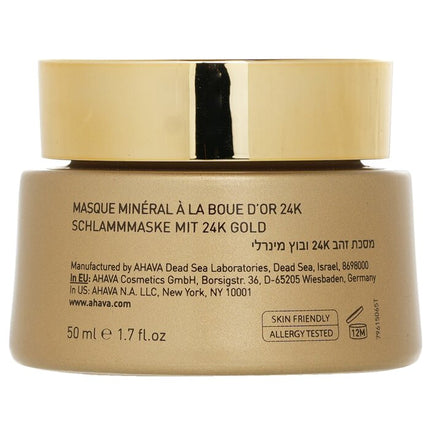 AHAVA - 24K Gold Mineral Mud Mask