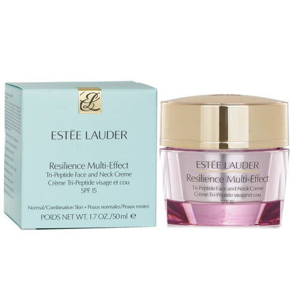 ESTEE LAUDER - Resilience Multi-Effect Tri-Peptide Face and Neck Creme SPF 15 - For Normal/ Combination Skin