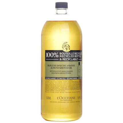 l'OCCITANE - Almond Cleansing & Softening Shower Oil (Eco-Refill) (Random Packaging)