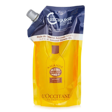 l'OCCITANE - Almond Cleansing & Softening Shower Oil (Eco-Refill) (Random Packaging)