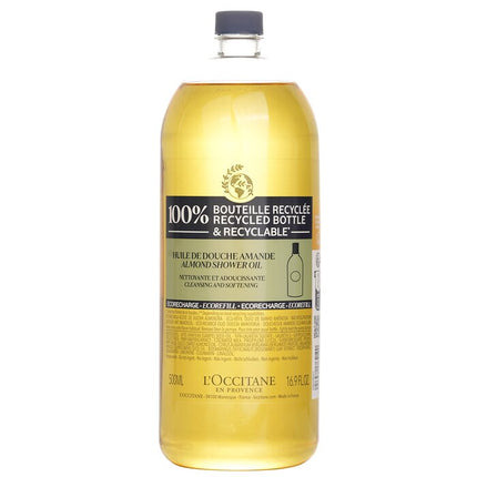 l'OCCITANE - Almond Cleansing & Softening Shower Oil (Eco-Refill) (Random Packaging)