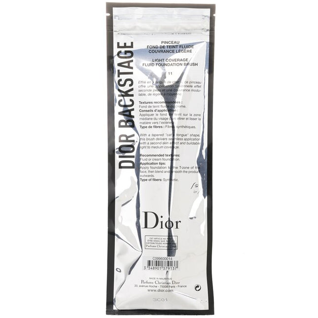 CHRISTIAN DIOR - Dior Backstage Light Coverage Fluid Foundation Brush 11