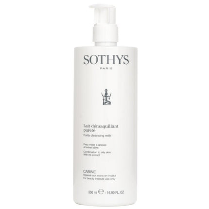 SOTHYS - Purity Cleansing Milk - For Combination to Oily Skin , With Iris Extract (Salon Size)