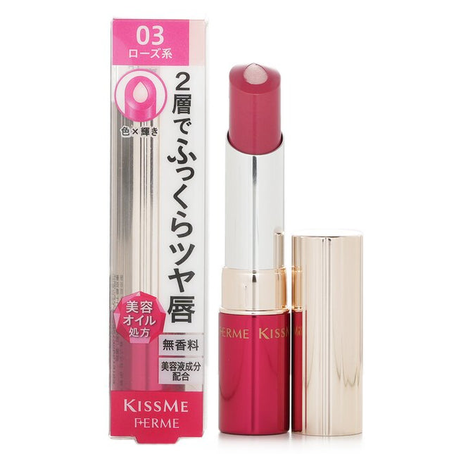 KISS ME - KISS ME FERME W Color Double Rouge 3.6g/0.12oz