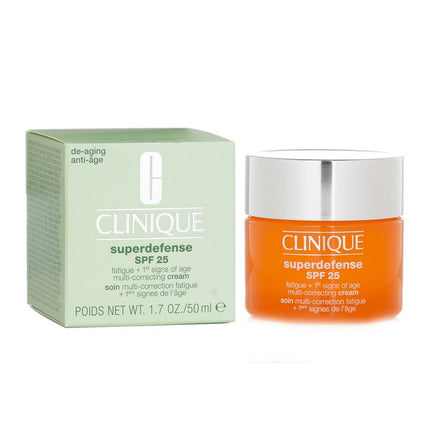 CLINIQUE - Superdefense SPF 25 Fatigue + 1st Signs of Age Multi-Correcting Cream - Very Dry to Dry Combination