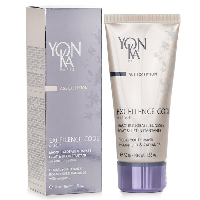YONKA - Age Exception Excellence Code Global Youth Mask With Nutgrass - Instant Lift & Radiance
