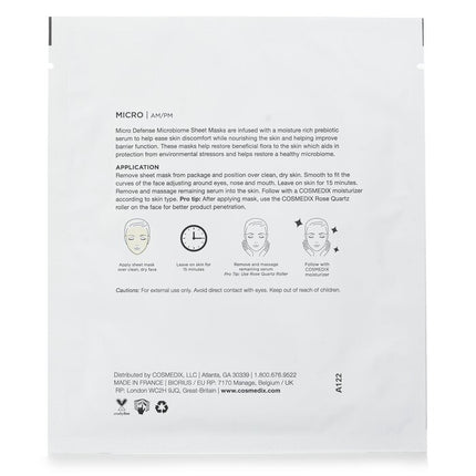 COSMEDIX - Micro Defense Microbiome Sheet Mask
