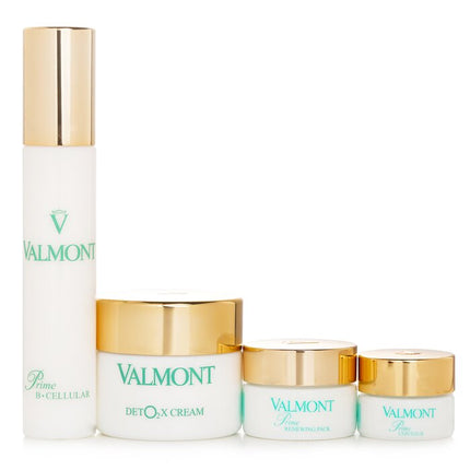 VALMONT - The Oxygen Symphony Set: Prime Renewing Pack 15ml + Prime B -Cellular 30ml + Prime Contour 5ml + Deto2x Cream 45ml
