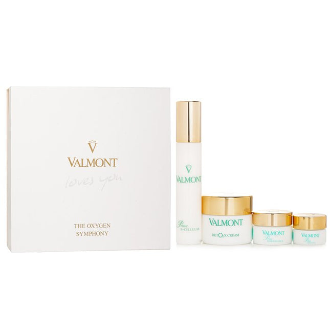 VALMONT - The Oxygen Symphony Set: Prime Renewing Pack 15ml + Prime B -Cellular 30ml + Prime Contour 5ml + Deto2x Cream 45ml