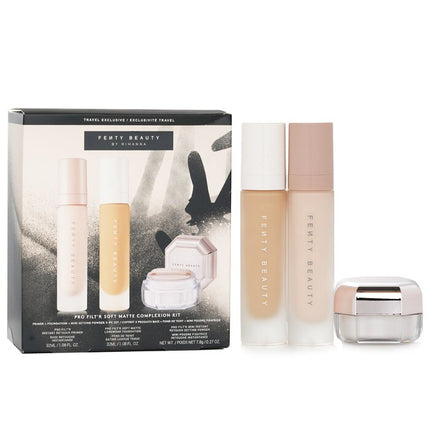 FENTY BEAUTY BY RIHANNA - Pro Filt'R Soft Matte Complexion Kit: Foundation 32ml + Primer 32ml + Instant Retouch Setting Powder 7