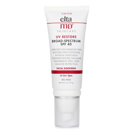 ELTAMD - UV Restore Physical Facial Sunscreen SPF 40 - Tinted