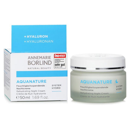 ANNEMARIE BORLIND - Aquanature System Hydro Rehydrating Night Cream - For Dehydrated Skin