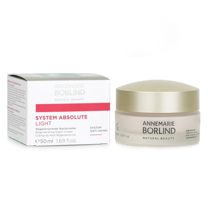 ANNEMARIE BORLIND - System Absolute System Anti-Aging Regenerating Night Cream Light - For Mature Skin