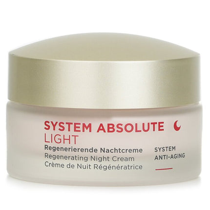 ANNEMARIE BORLIND - System Absolute System Anti-Aging Regenerating Night Cream Light - For Mature Skin