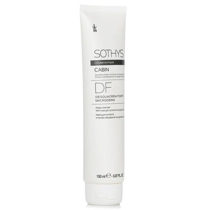 SOTHYS - Cosmeceutique DF Desquacrem Forte Microderm Deep Cleanser - With Salicylic Acid & Rice Granules (Salon Size)