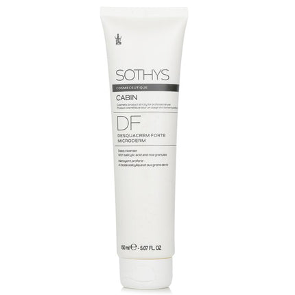 SOTHYS - Cosmeceutique DF Desquacrem Forte Microderm Deep Cleanser - With Salicylic Acid & Rice Granules (Salon Size)