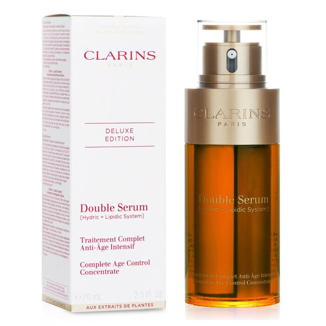 CLARINS - Double Serum (Hydric + Lipidic System) Complete Age Control Concentrate (Deluxe Edition)