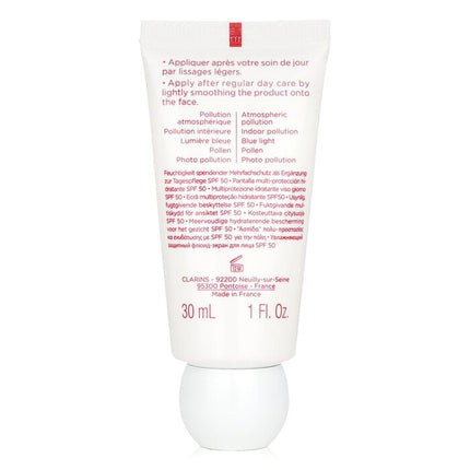 CLARINS - UV Plus [5P] Anti-Pollution Multi-Protection Moisturizing Screen SPF 50 - Translucent