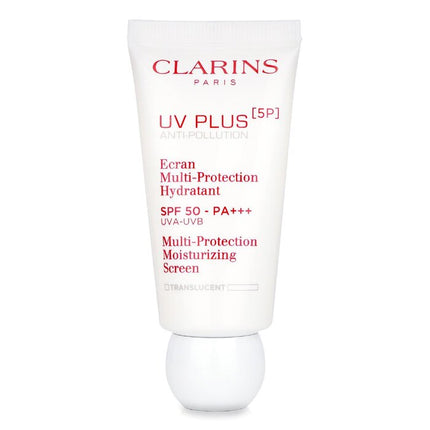 CLARINS - UV Plus [5P] Anti-Pollution Multi-Protection Moisturizing Screen SPF 50 - Translucent