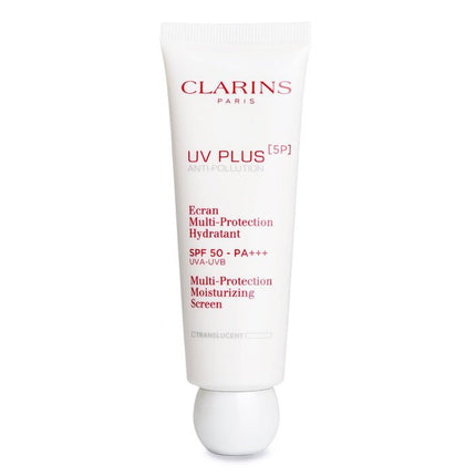 CLARINS - UV Plus [5P] Anti-Pollution Multi-Protection Moisturizing Screen SPF 50 - Translucent