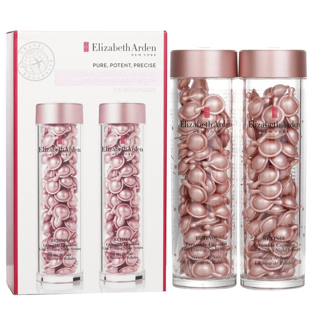 ELIZABETH ARDEN - Ceramide Retinol Capsules - Line Erasing Night Serum Duo